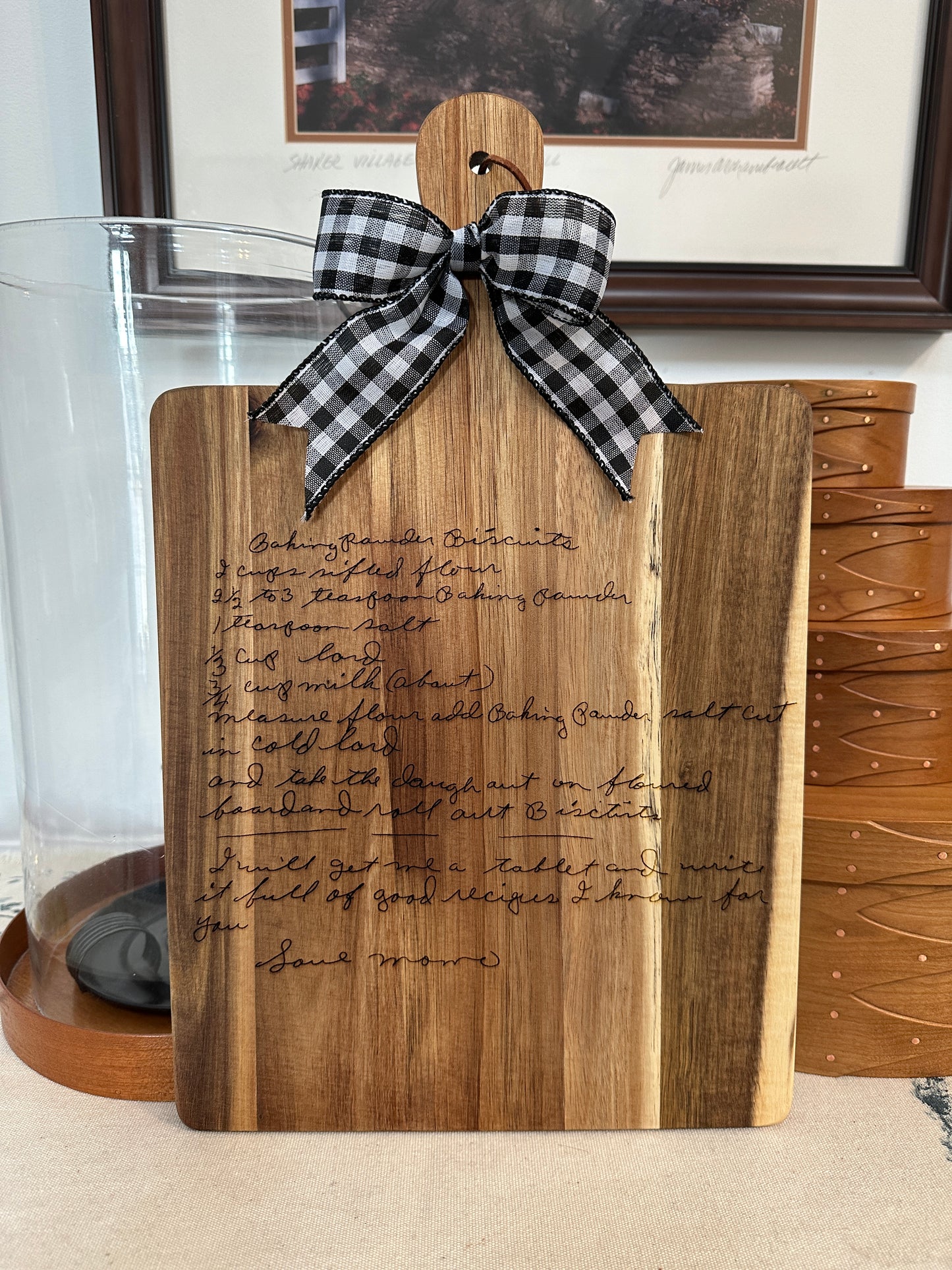 Custom Engraved Cutting Board