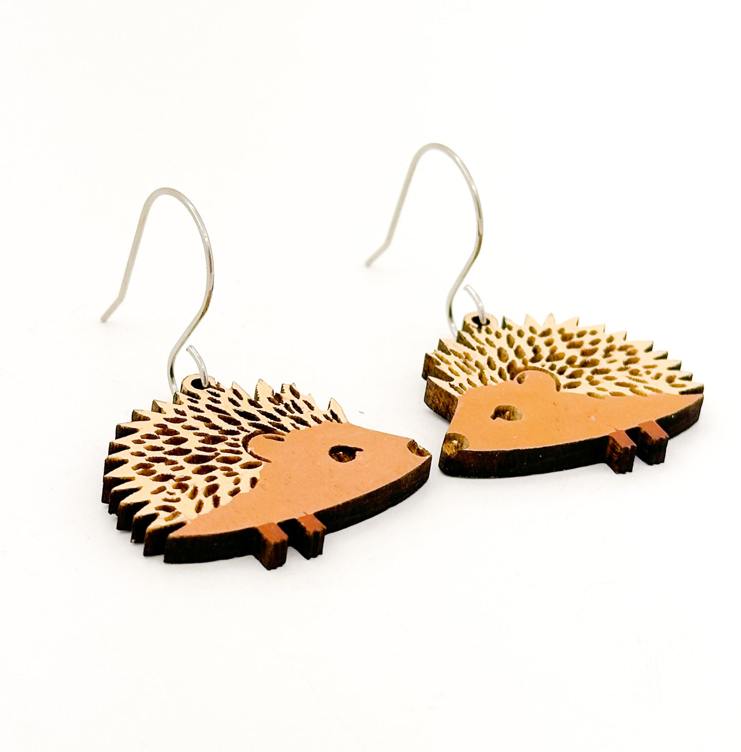 Hedgehog Dangle Earrings