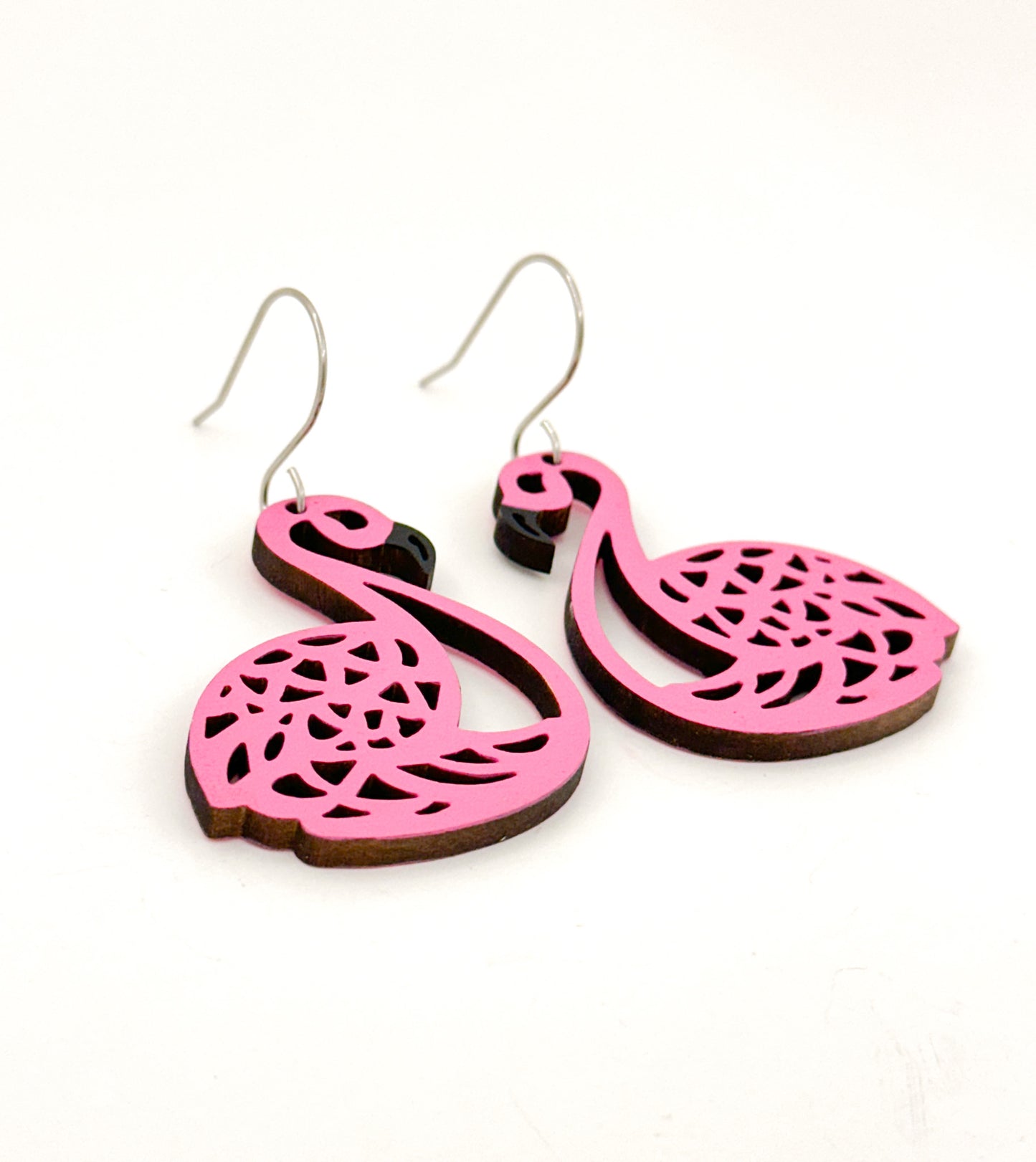 Flamingo Dangle Earrings