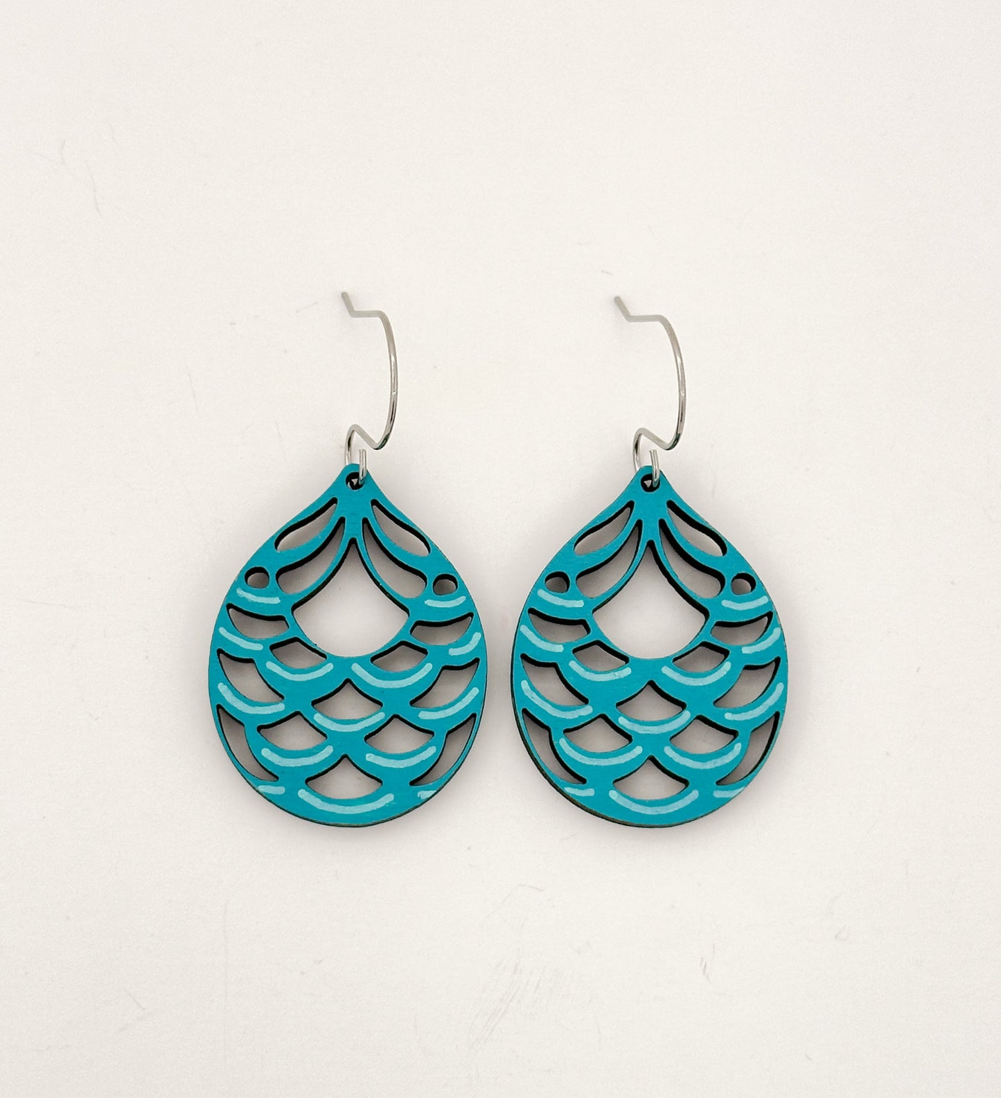 Teardrop Mermaid Earrings