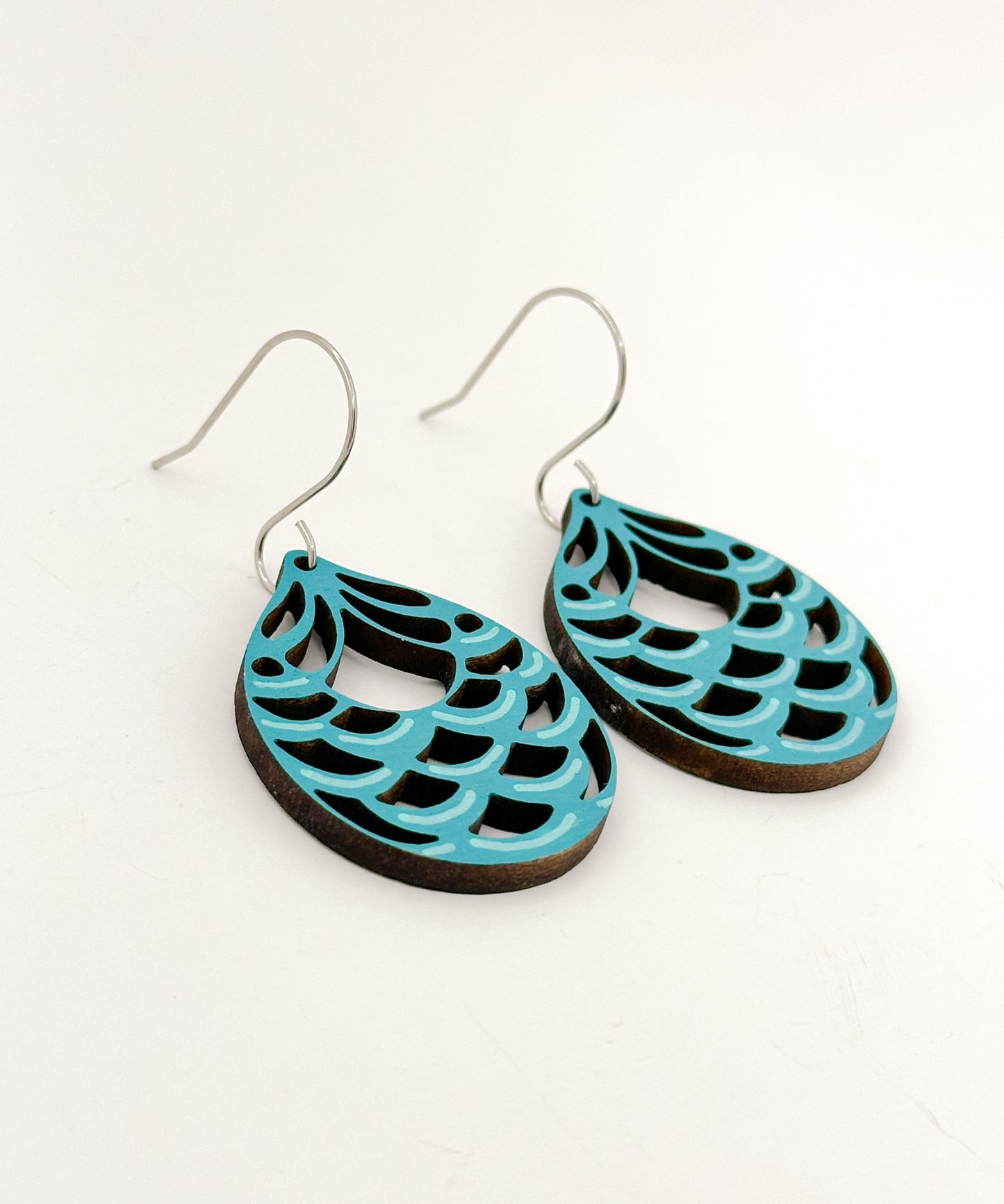 Teardrop Mermaid Earrings