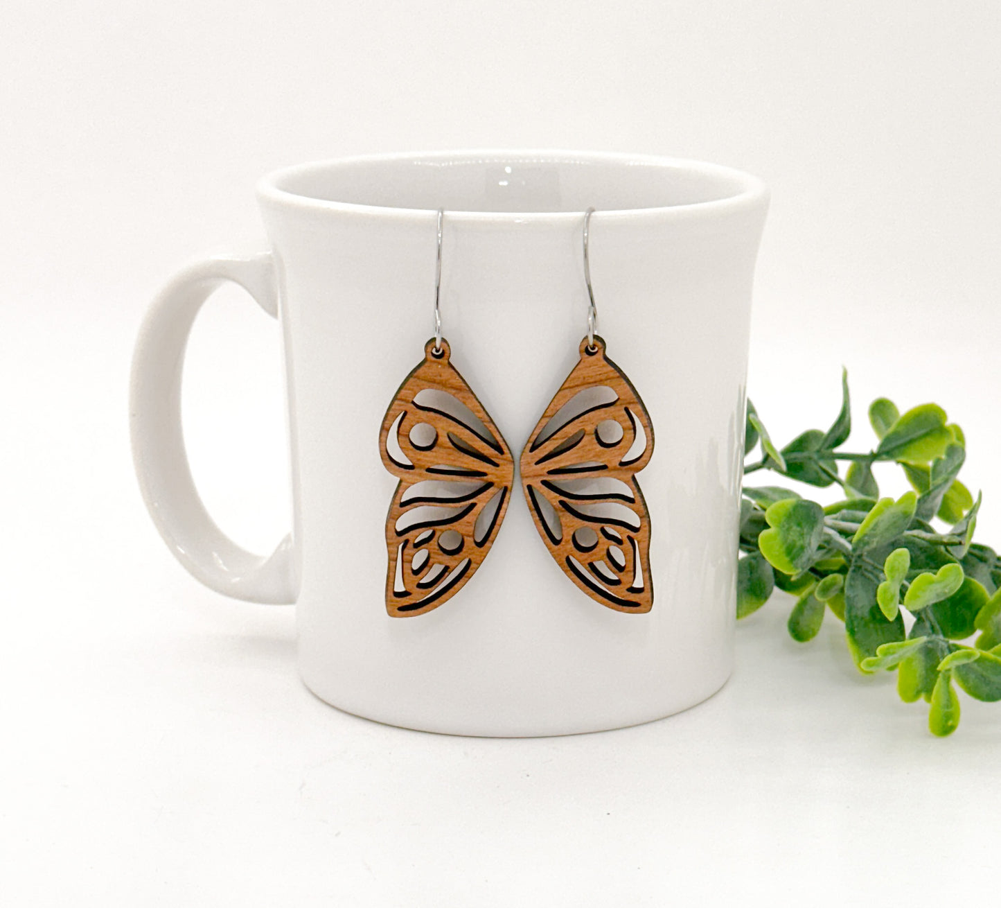 Butterfly Wing Dangle Earrings