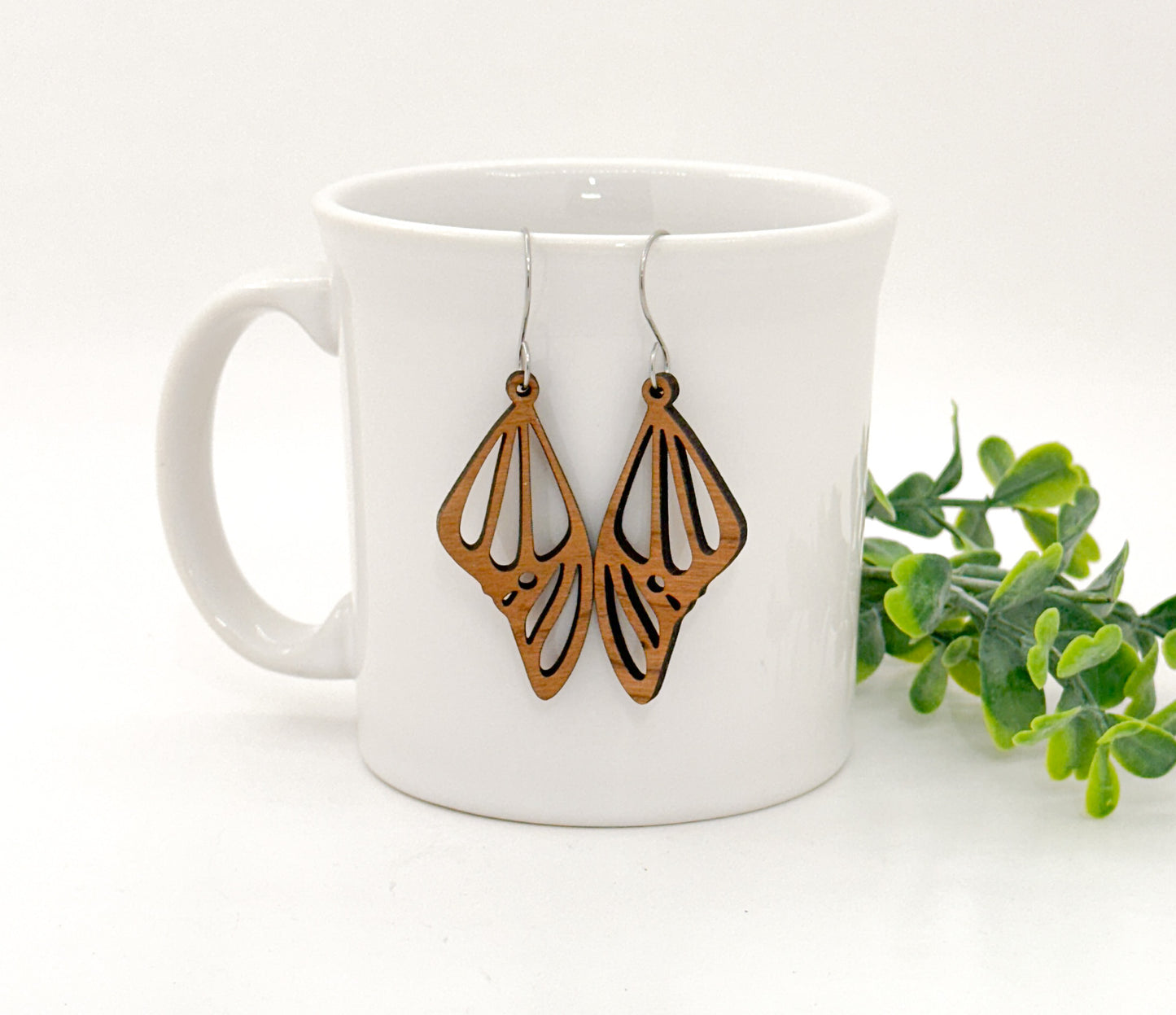 Butterfly Wing Dangle Earrings