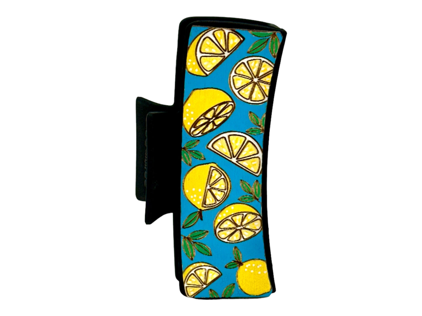 Lemons - Large 4" Hair Claw Clip