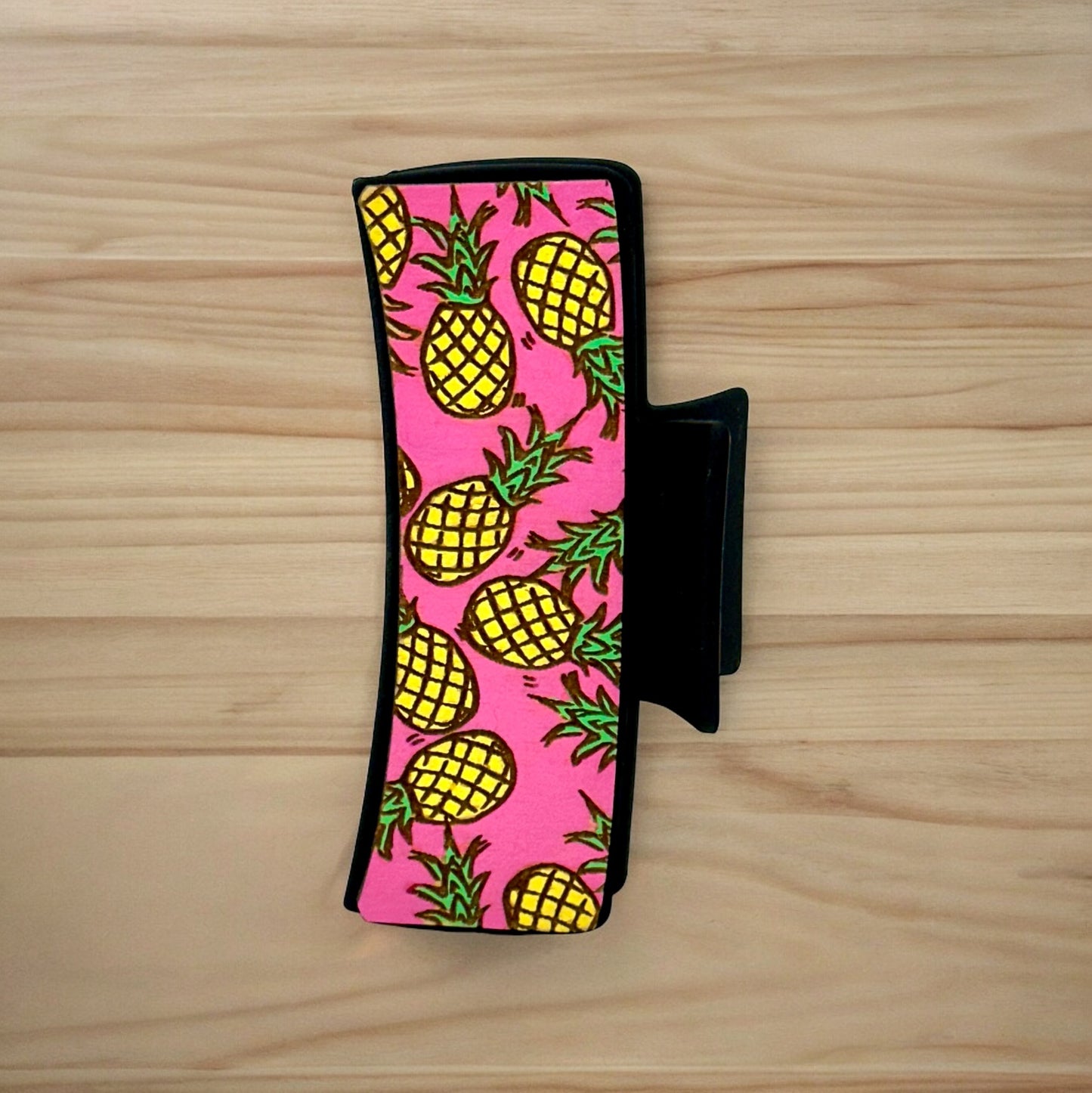 Pineapples - Large 4" Hair Claw Clip