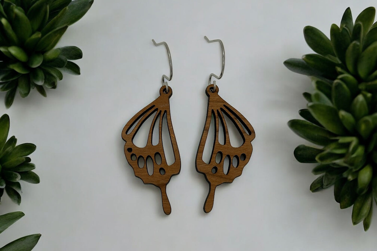 Butterfly Wing Dangle Earrings