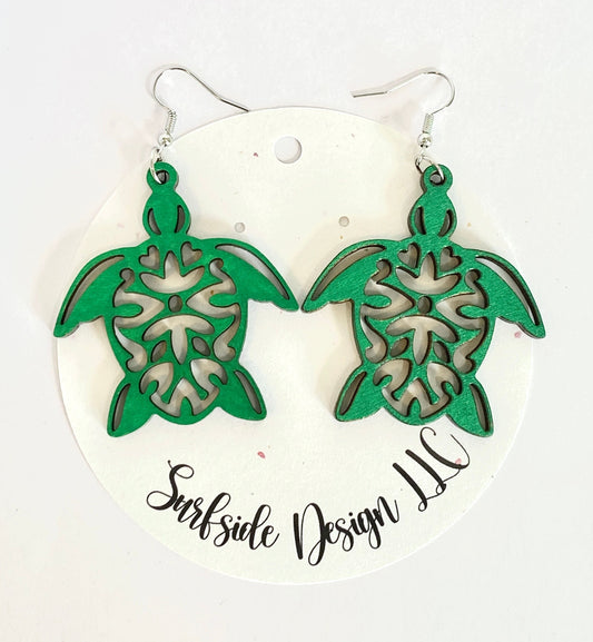 Sea Turtle Earrings 1