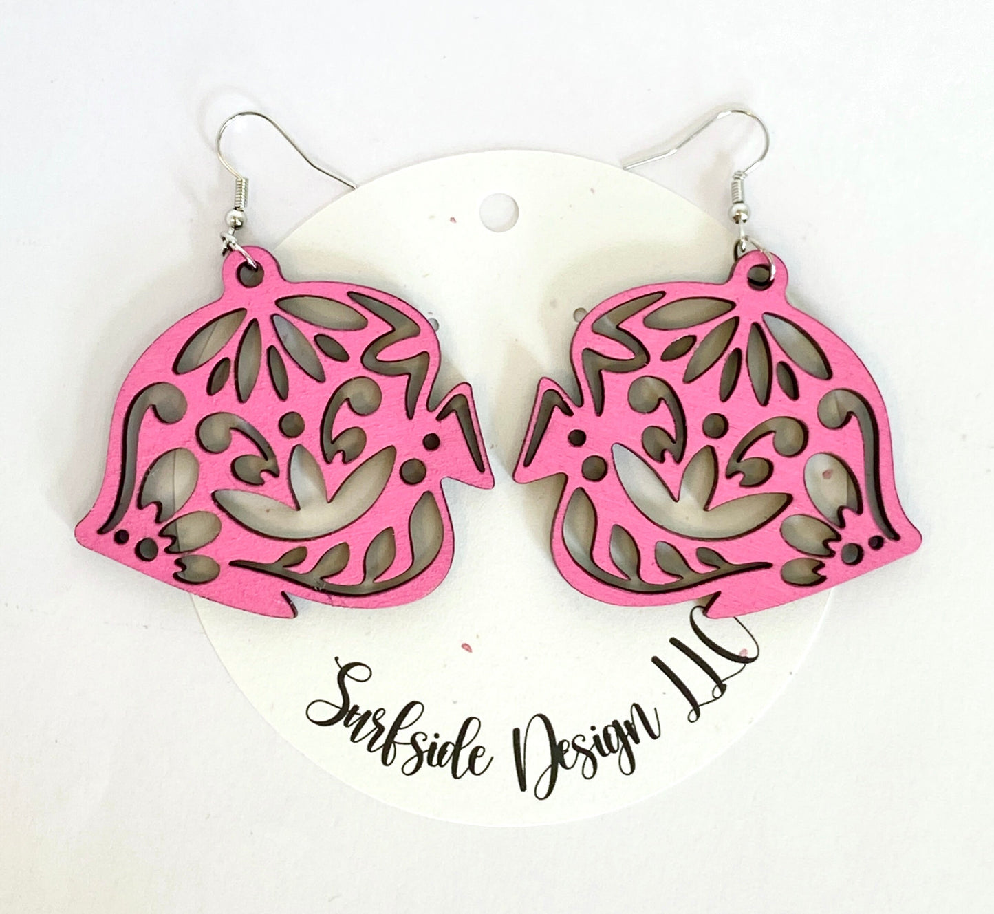 Tropical Fish Dangle Earrings