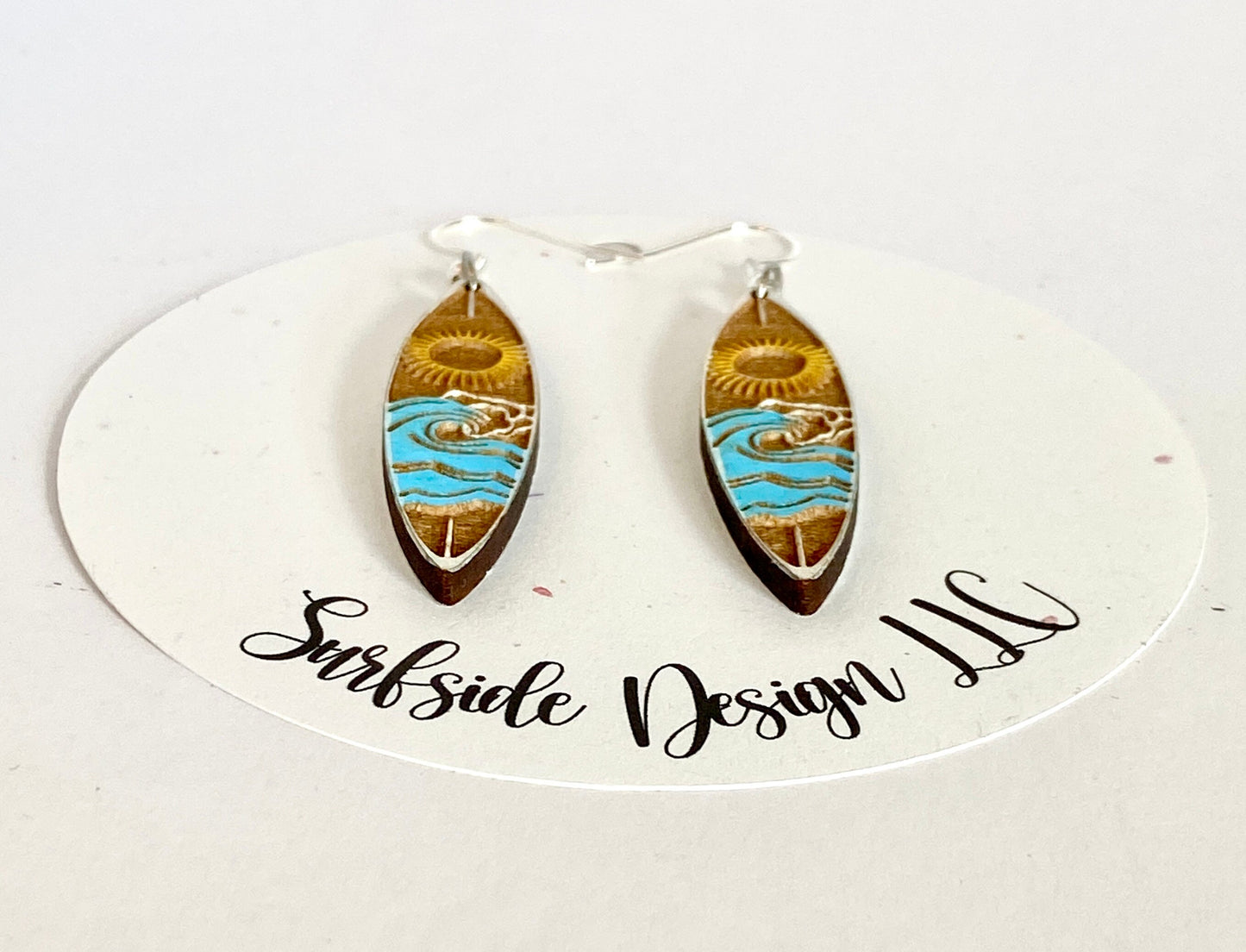 Surf Board Earrings 3