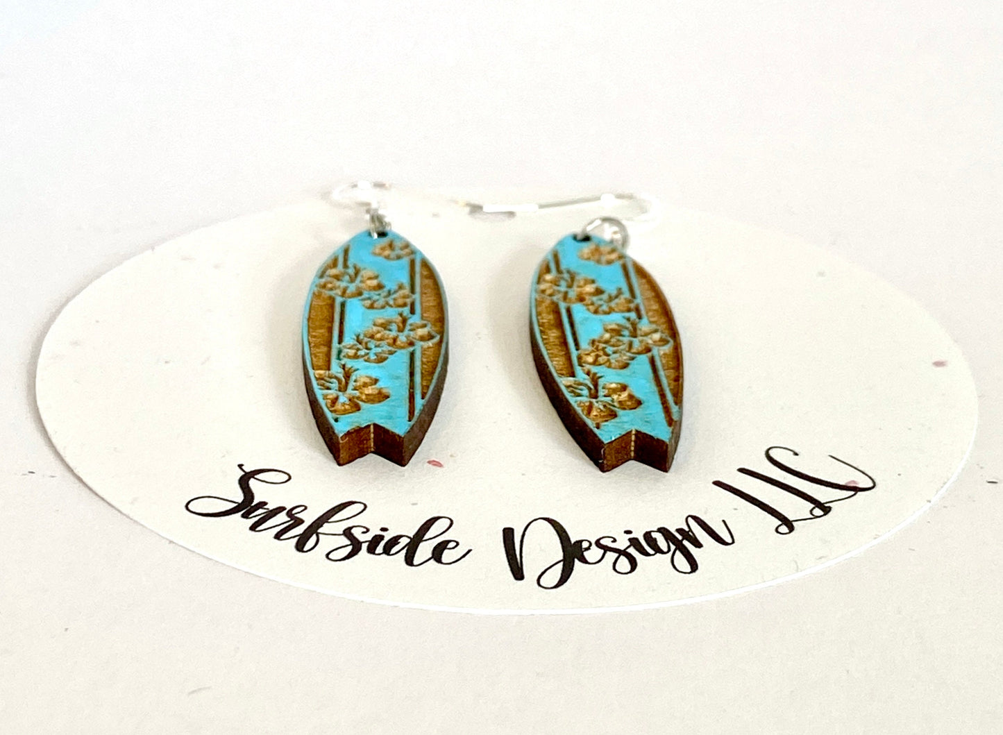 Surf Board Earrings 2