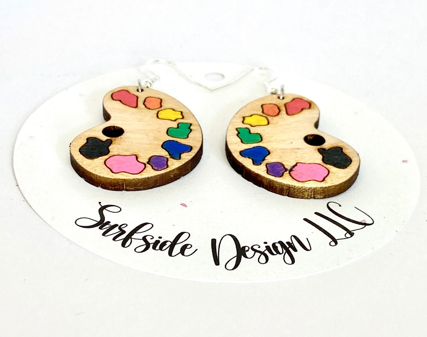 Paint Palette Earrings