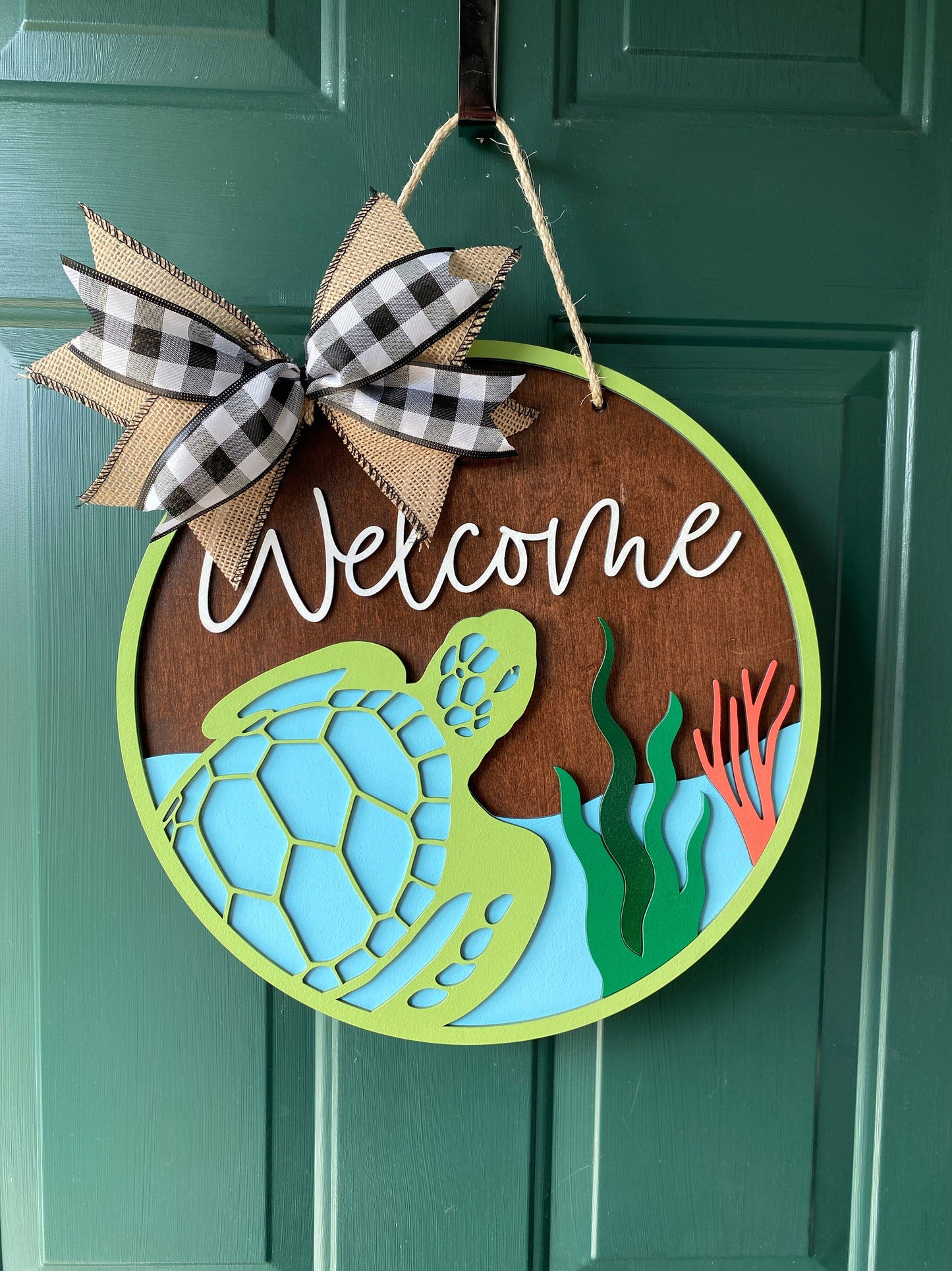 Sea Turtle Door Hanger