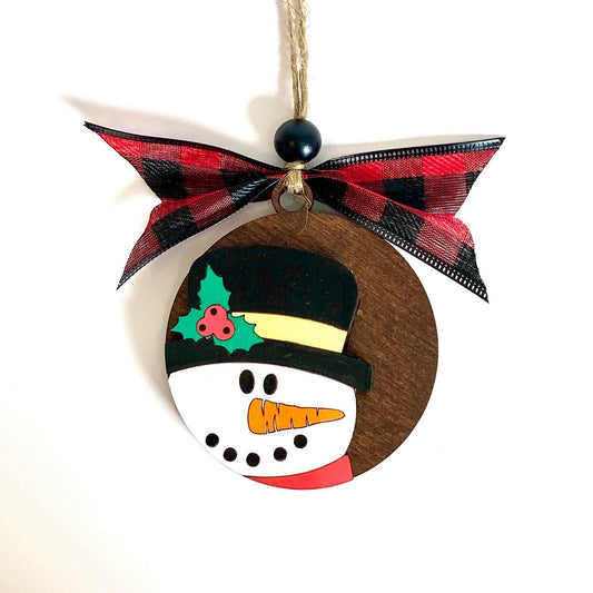 Snowman Christmas Ornament