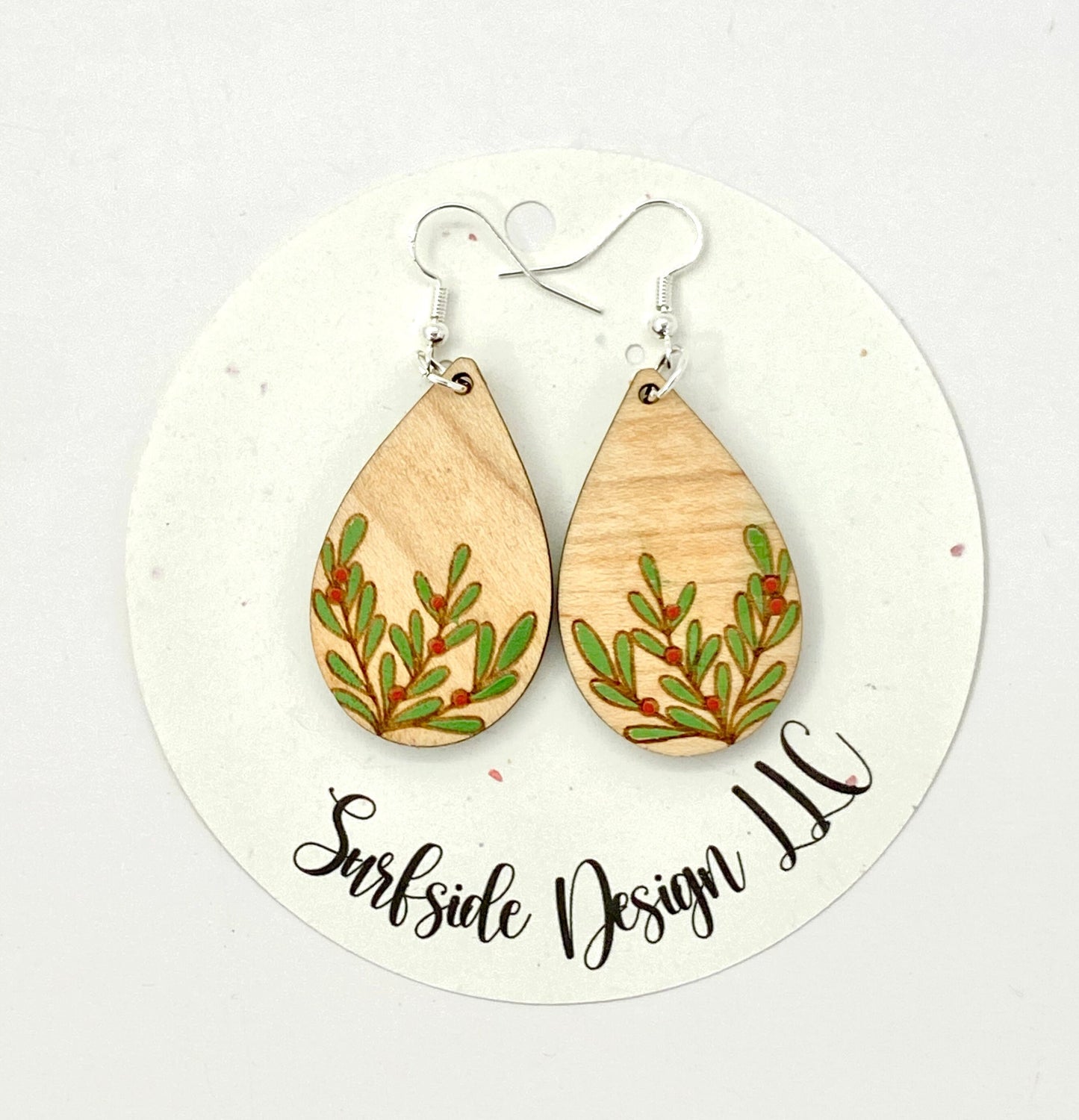 Holly Teardrop Earrings Jewelry