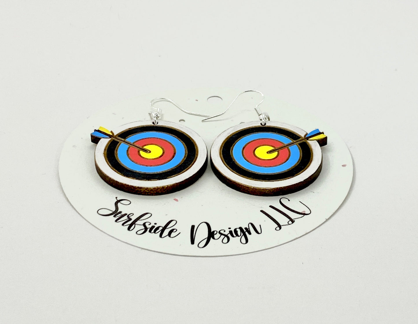 Archery Target Earrings