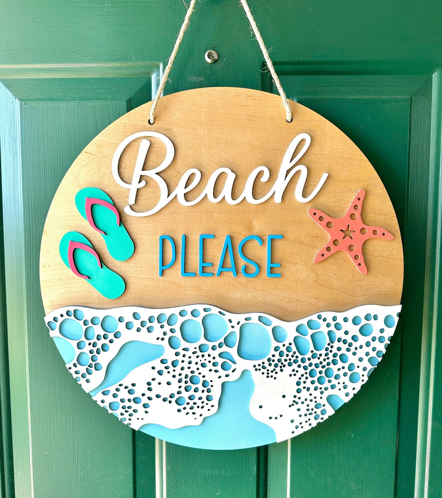 Coastal Door Decoration