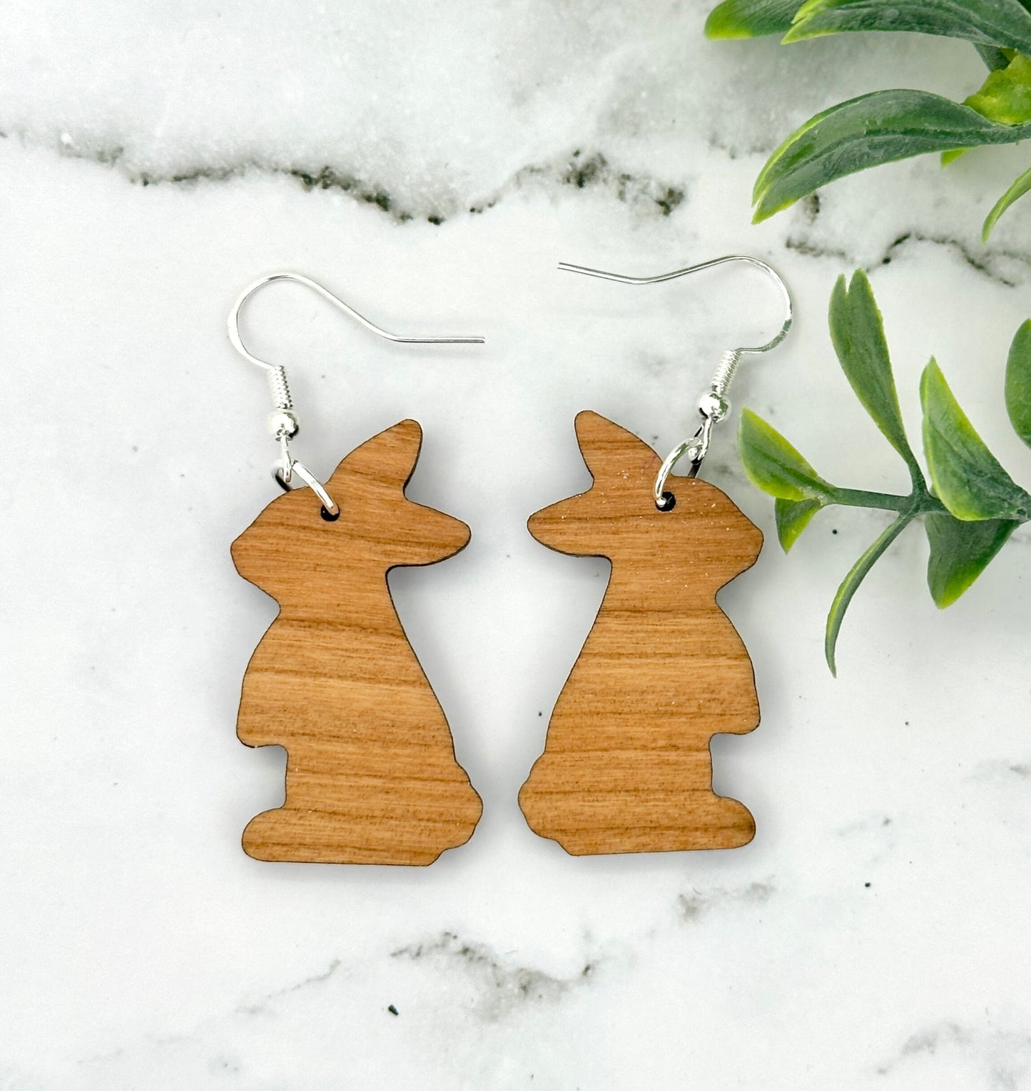 Easter Bunny Dangle Earrings