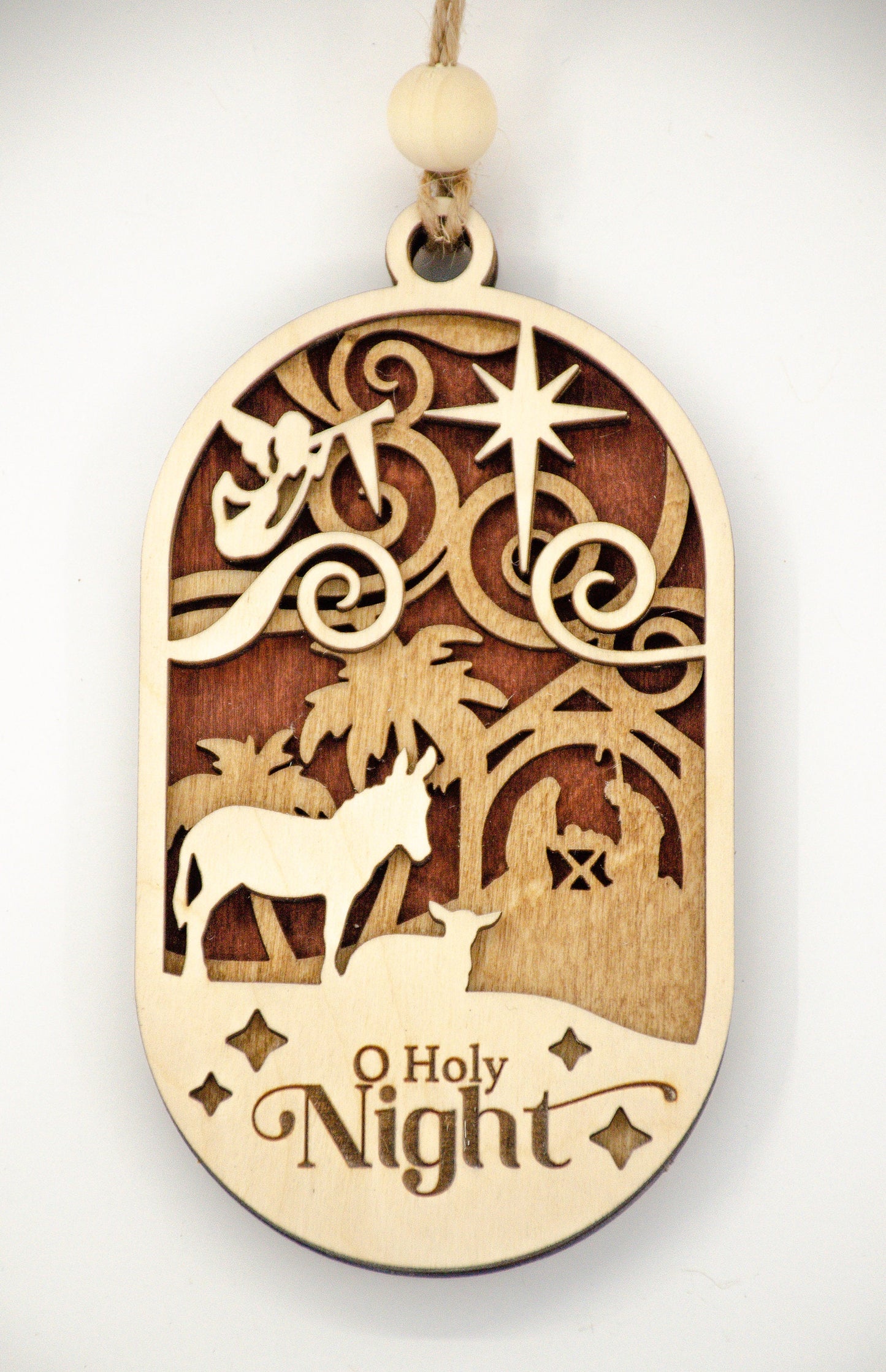 Nativity Scene Christmas Ornament 1