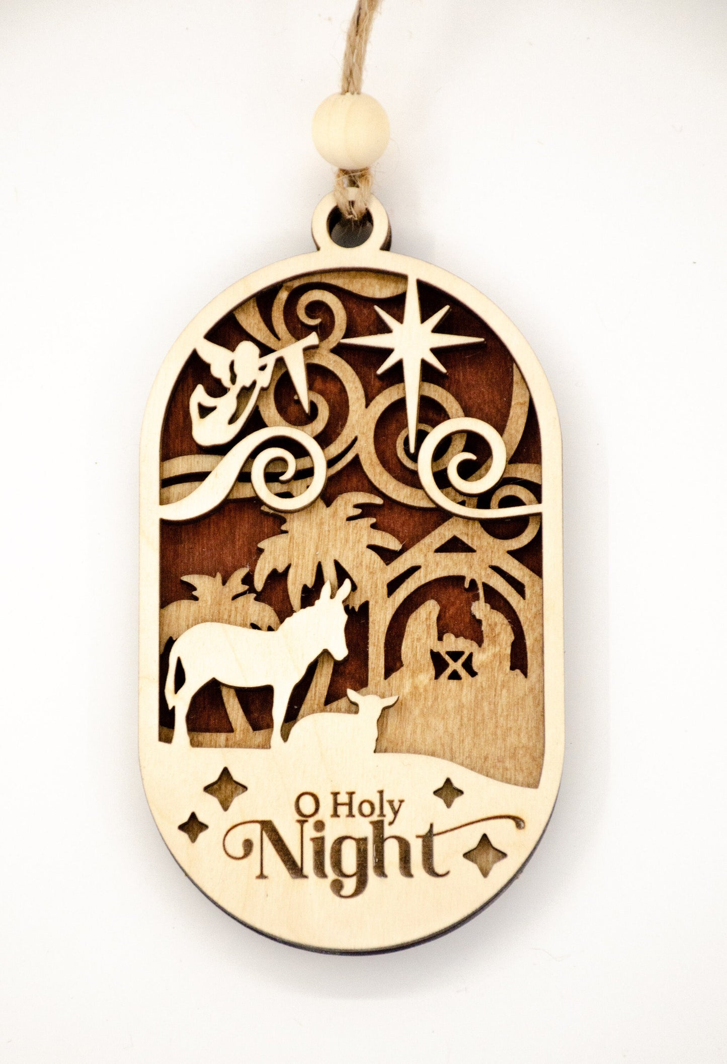 Nativity Scene Christmas Ornament 1