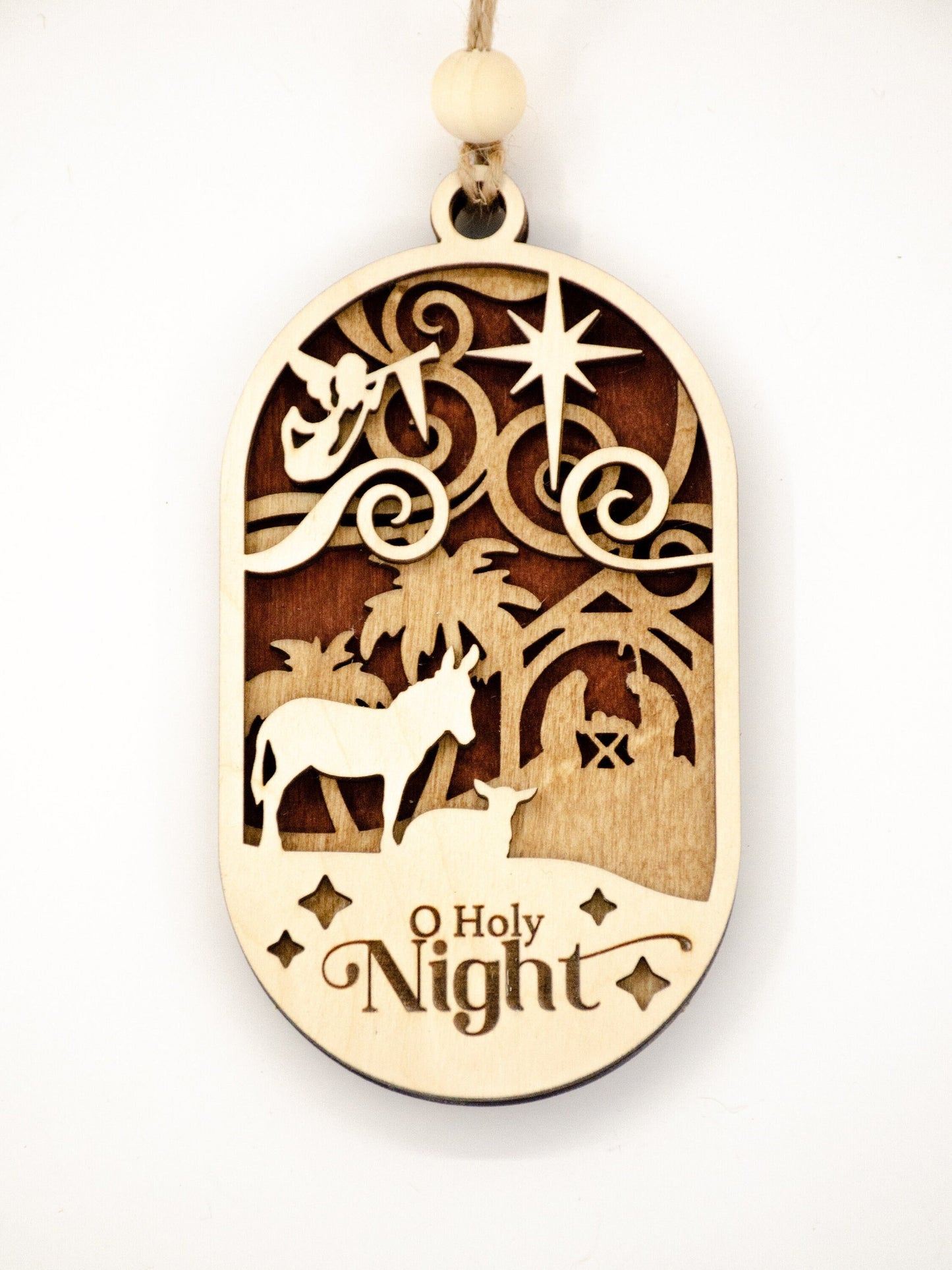 Nativity Scene Christmas Ornament 1